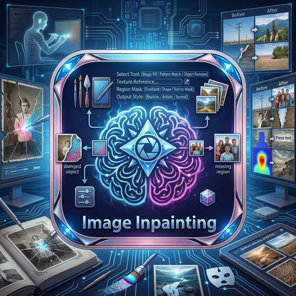 AI Image Inpainting