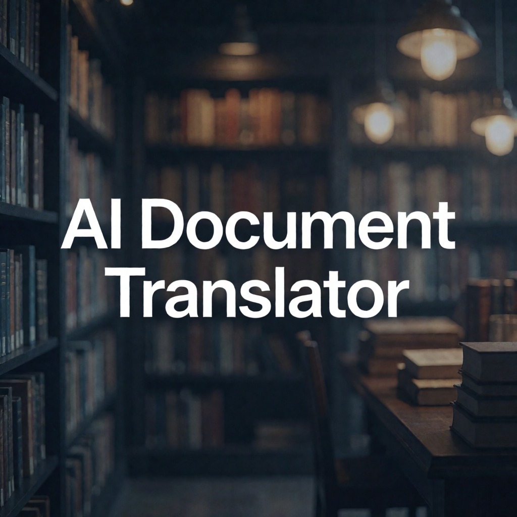 AI 文档翻译器