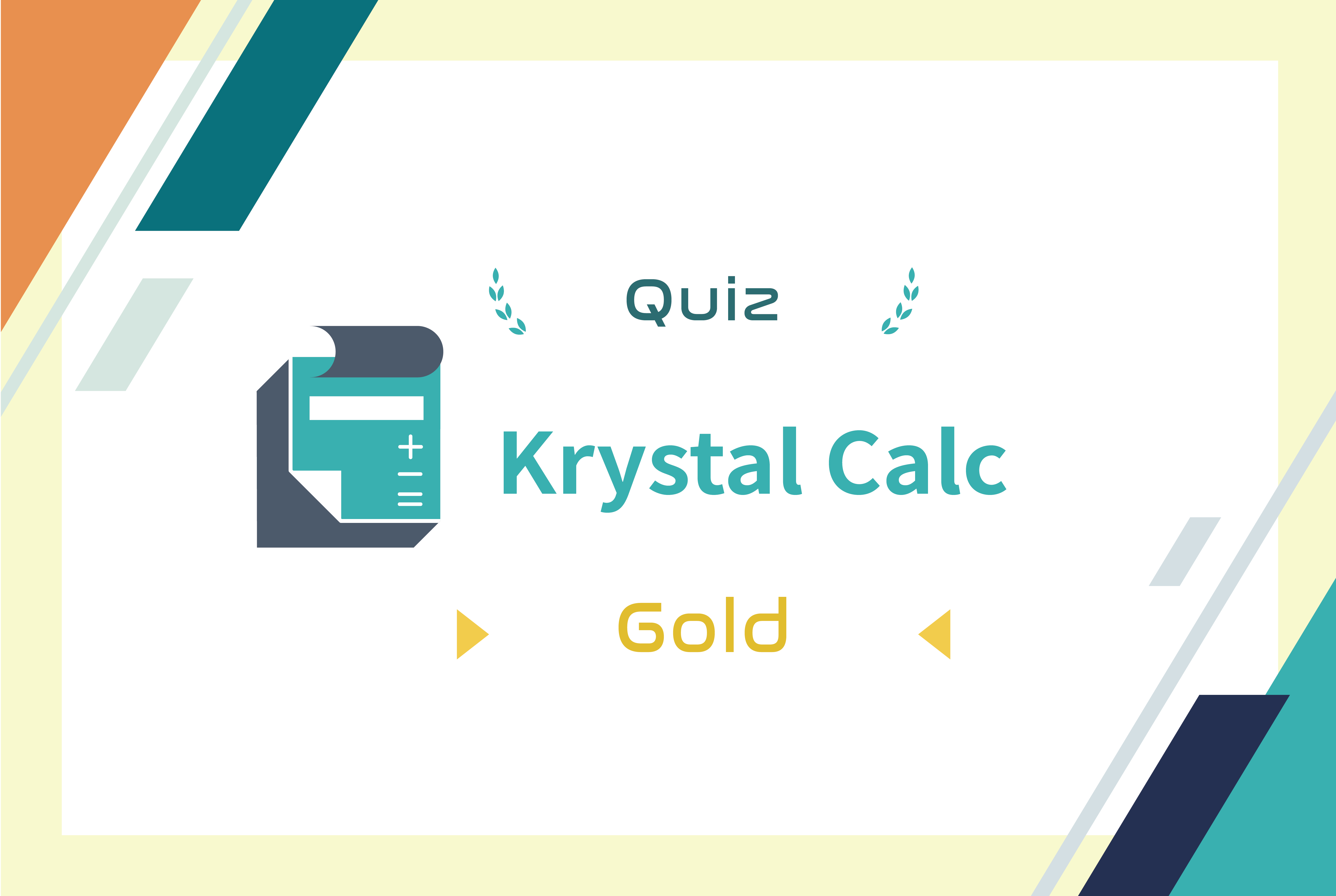 Quiz – Calc (Gold)