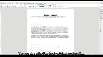 Page Setting