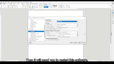 UI & Language Setting
