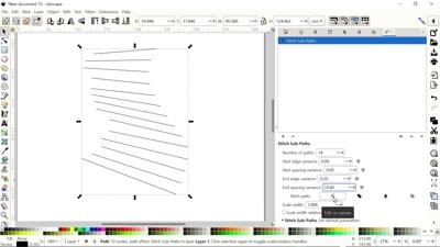 Path Effects – Stitch Sub-Paths