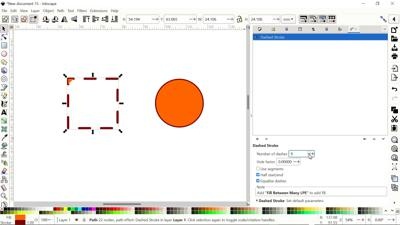 Path Effects – Dashed Stroke