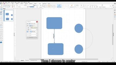 Connector Text and Effect