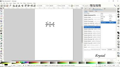 Darw Calligrphic and strokes