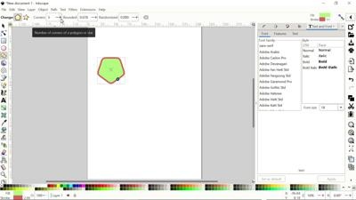 Create stars and polygons