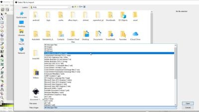 File Menu List