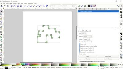 Path Effects – Corners(Fillet and Chamfer)