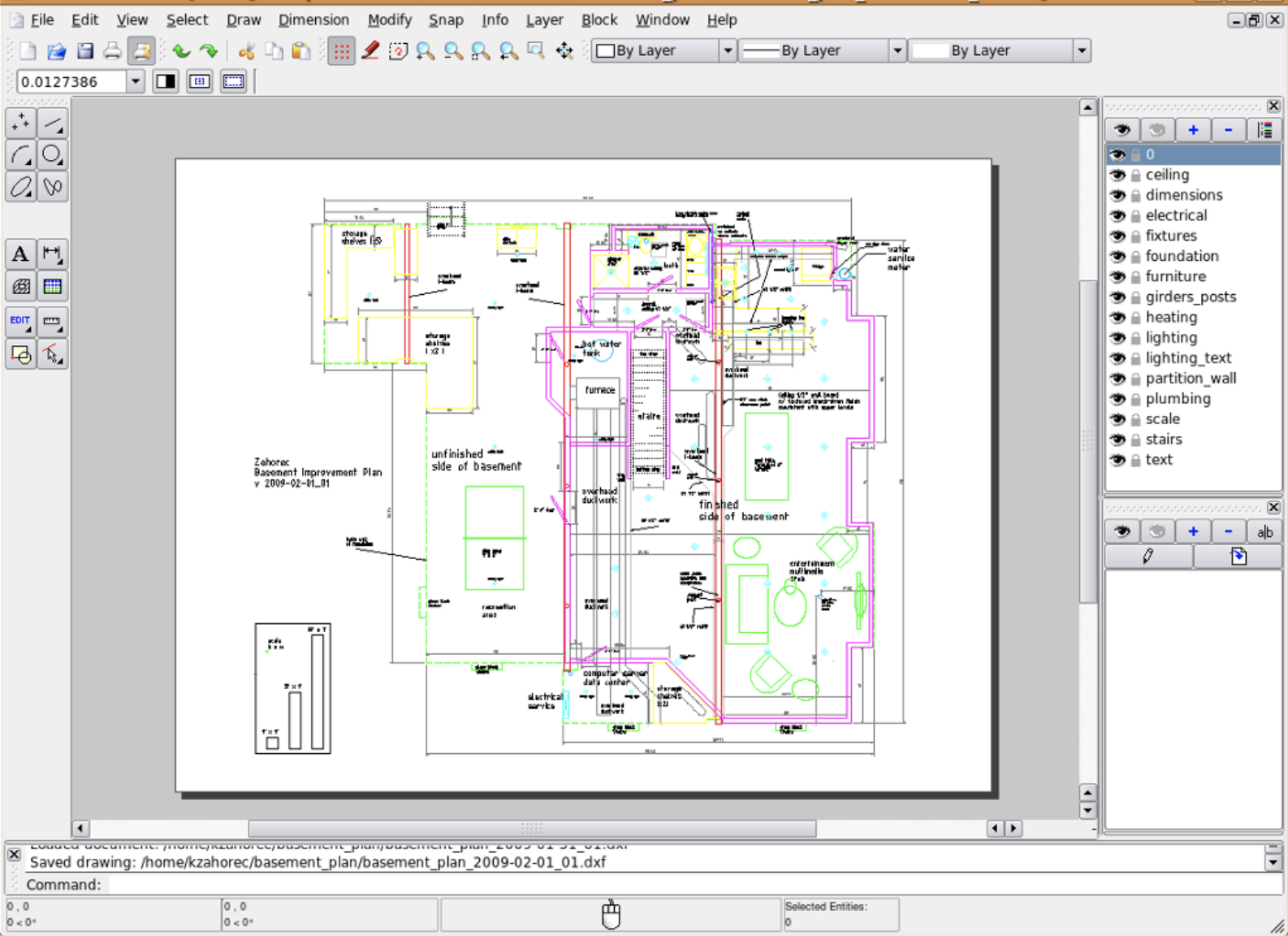 LibreCAD 平面設計與產品設計初級課程