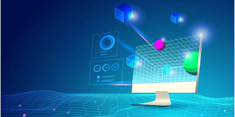 Metaverse 3D UX/UI Design
